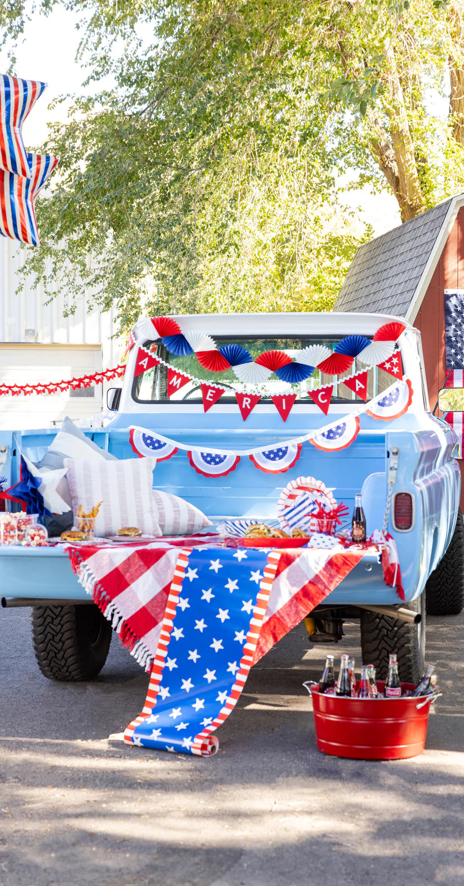 Stars and Stripes Table Runner